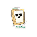 Cafe du Monde Hat Permanent Vinyl Sticker